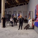 09-07-2001 Marte Roling and Henk Jurriaans at art gallery at Uithuizingen at Groningen 

[keywords]Eyecontact, Posed, Full Length, Art[/keywords]